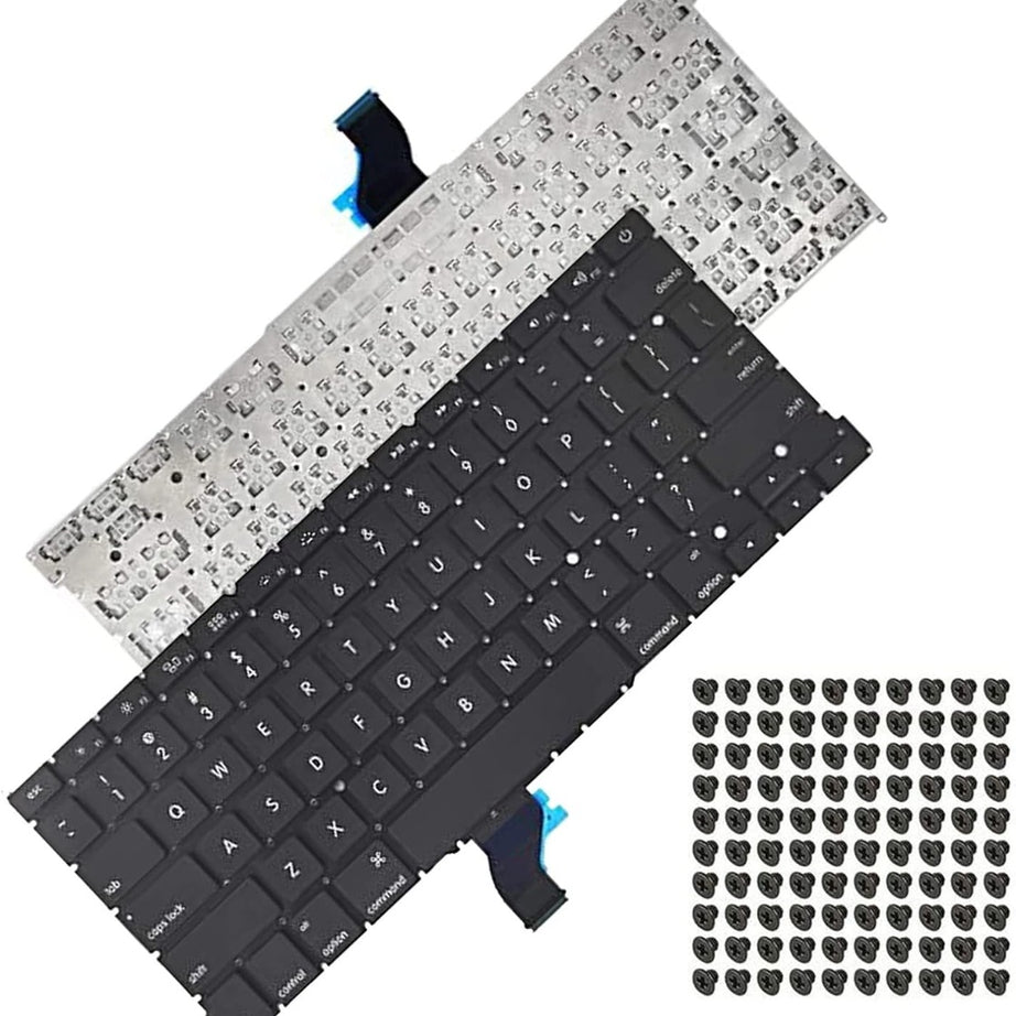 Tastatura laptop pentru Apple MacBook Pro A1502 13" 2013-2015 Retina ME864 ME865 ME866, US International, fără iluminare, fără NumPad
