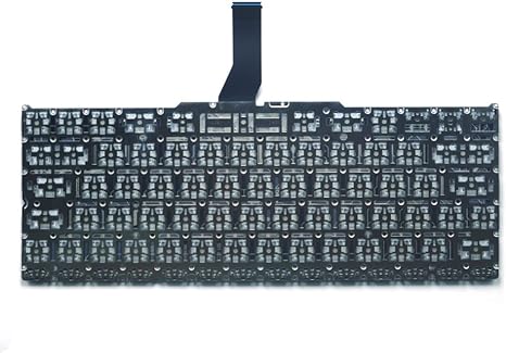 Tastatura laptop pentru Apple MacBook Air A1370 A1465 2011-2015 cu buton pornire, US International, fără iluminare, fără NumPad