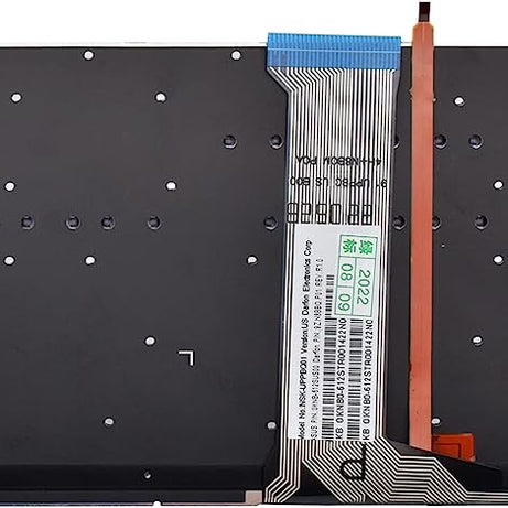 Tastatura laptop pentru Asus N551JB N551JK N551JM N551JQ neagra iluminata rosu, US International, iluminată, cu NumPad