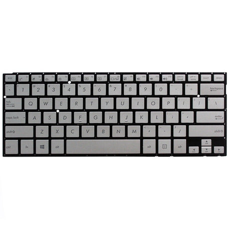 Tastatura laptop pentru Asus Q302L Q302LA P302LJ TP300 TP300L TP300LA TP300LD argintiu, US International, fără iluminare, fără NumPad
