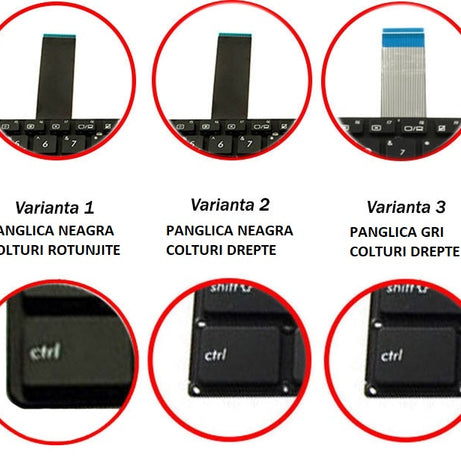 Tastatura laptop pentru Asus A551 A551C A551CA A551M A551MA A551MAV fara rama, US International, fără iluminare, cu NumPad