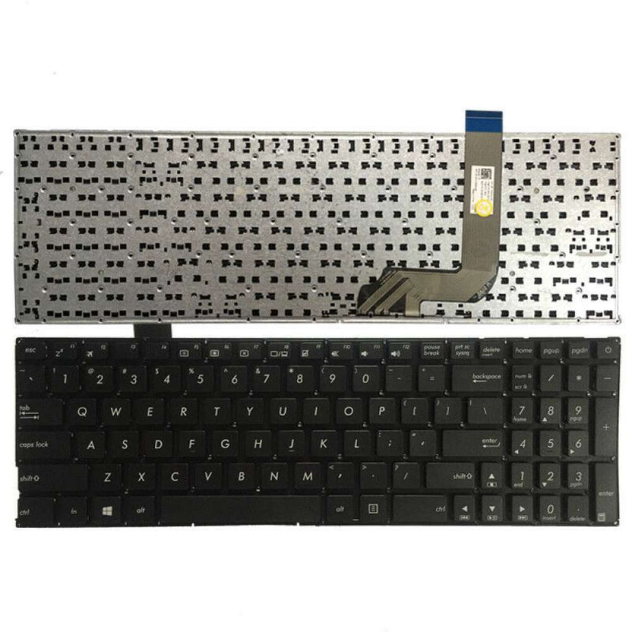 Tastatura laptop pentru Asus VivoBook X542 X542BA X542B X542U X542UR X542UQR X542, US International, fără iluminare, cu NumPad