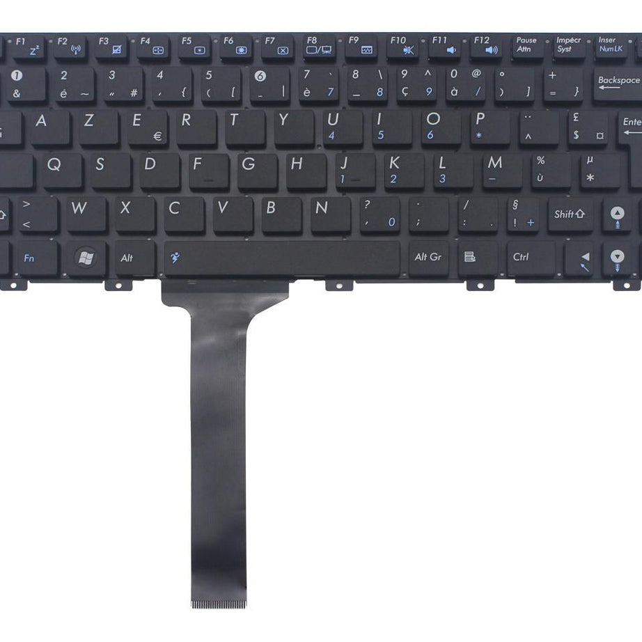 Tastatura laptop pentru Asus Eee PC 1011CX 1011PX 1015P 1015PD fara rama model UK, UK, fără iluminare, fără NumPad