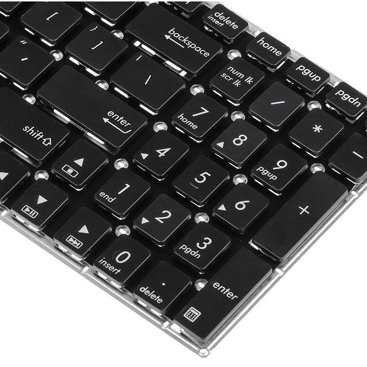Tastatura laptop pentru Asus A555 A556 D555 X554 X555 X556 R555JM K555 fara rama, US International, fără iluminare, cu NumPad