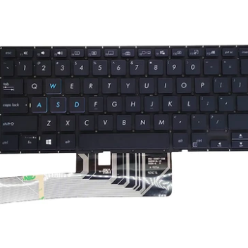 Tastatura laptop pentru Asus X571 X571U X571G X571GT X571F F571GT F571GT VX60F, US International, iluminată, cu NumPad