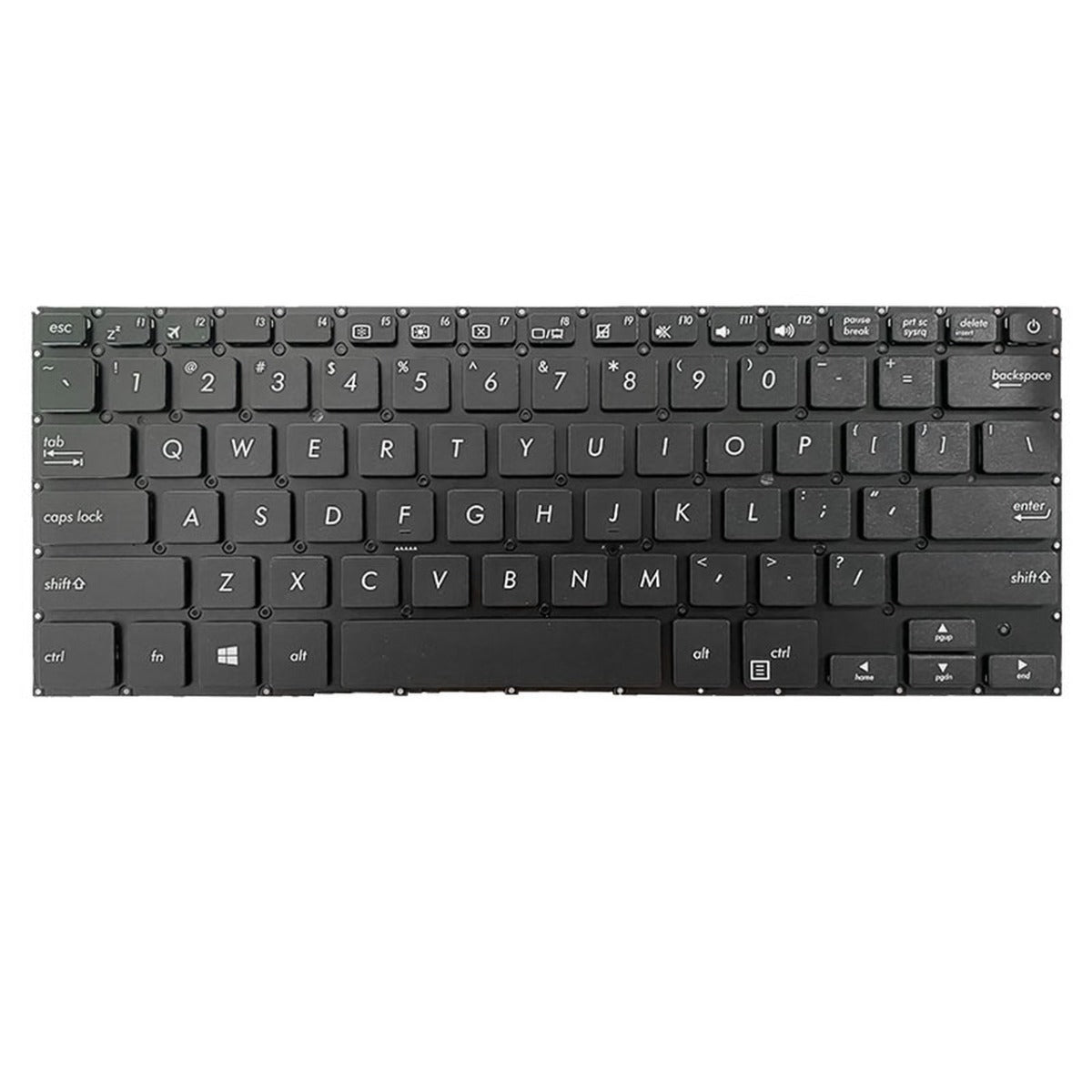 Tastatura laptop pentru Asus S14 S406 S406U S406UA X406U S406U V406U Y406U, US International, fără iluminare, fără NumPad