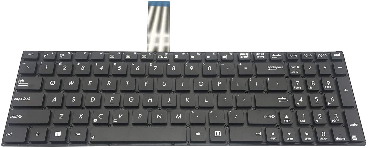 Tastatura laptop pentru Asus A56 K56 X550 X550L K550V F550V K550JK X552W K550L, US International, fără iluminare, fără NumPad