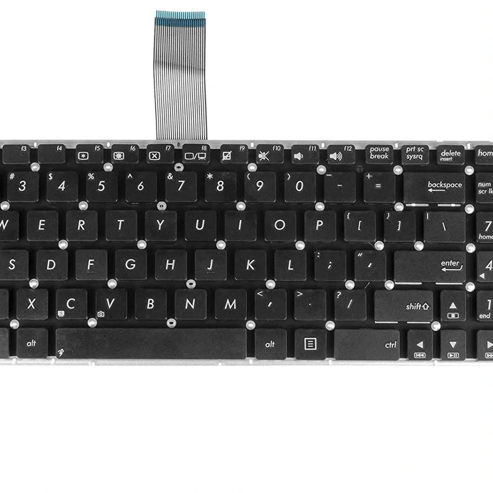 Tastatura laptop pentru Asus X550J F550J X550C R510V X550L F550JX X552L F550JK X555L X550V, US International, fără iluminare, cu NumPad