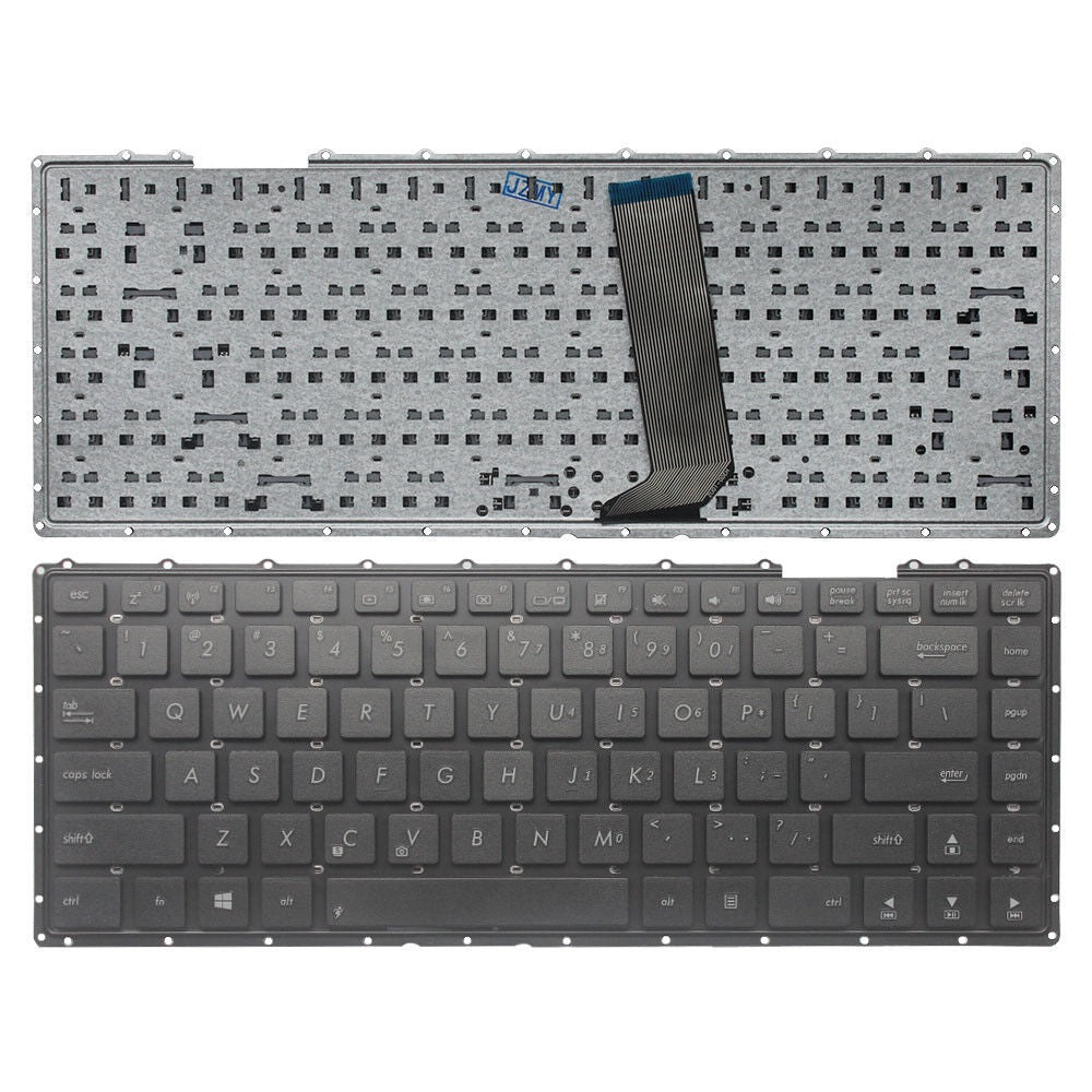 Tastatura laptop pentru Asus X451 X451E X451C X451V X451CA X451M X451MA X451MAV X403M X453M X453 X455L, US International, fără iluminare, fără NumPad