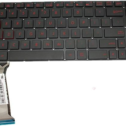 Tastatura laptop pentru Asus N552 N552V N552VW N552VX GL552 GL552JX GL552VW backlit, US International, iluminată, cu NumPad