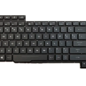 Tastatura laptop pentru Asus ROG Strix GL503 GL503V GL503VD GL503VD-DB71 GL503VD-DB74 GL503VM GL503VS, US International, iluminată, cu NumPad