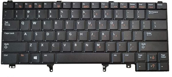 Tastatura laptop pentru Dell Latitude E5420 E5420M E5430 E6220 E6230 E6320 E6330 E6420 E6430 E6430s E6440 XT3, US International, fără iluminare, fără NumPad