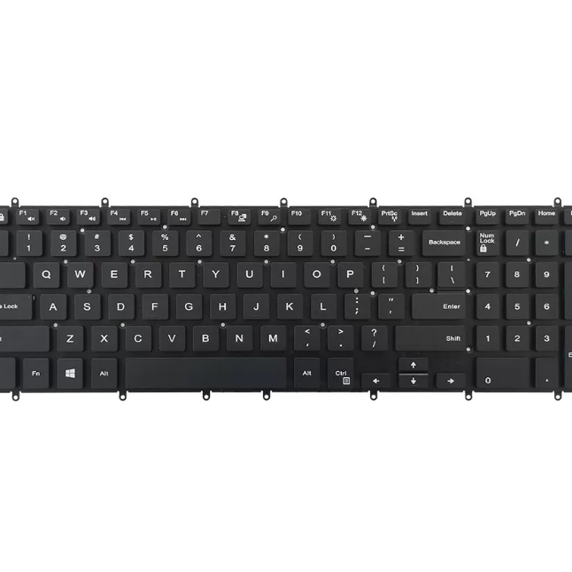 Tastatura laptop pentru Dell 15 P32E P32E001 P89F P89F001 P89F002 P89F004 Inspiron 17 5767 fara rama, US International, fără iluminare, cu NumPad