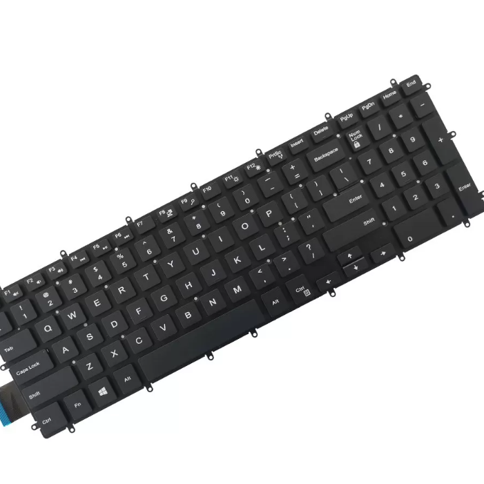 Tastatura laptop pentru Dell 15 P32E P32E001 P89F P89F001 P89F002 P89F004 Inspiron 17 5767 fara rama, US International, fără iluminare, cu NumPad