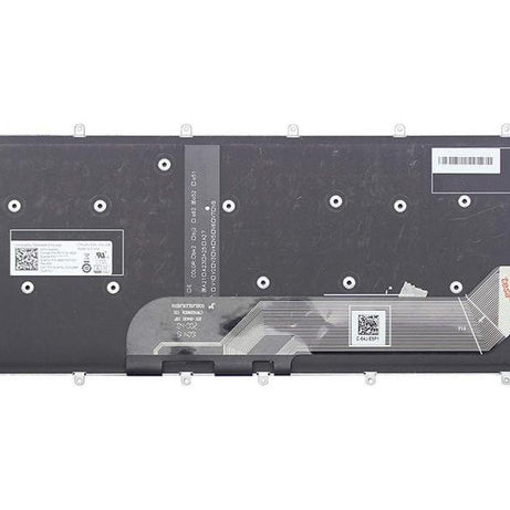 Tastatura laptop pentru Dell Inspiron 13 5368 5378 7375 7460 5568 7560 7569 7572 5370 7370 7373 7573, US International, fără iluminare, fără NumPad