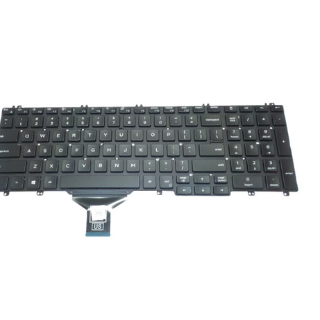 Tastatura laptop pentru Dell Latitude 5500 5501 5510 5511 Precision 3540 3541 3550 3551 PK132FA3A10 SG-97600-X3A, US International, fără iluminare, cu NumPad