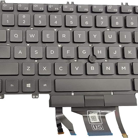 Tastatura laptop pentru Dell Precision 3500 3501 3540 3541 Latitude 5500 5501 5510 0MMHTV, US International, iluminată, cu NumPad
