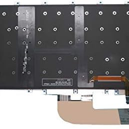 Tastatura laptop pentru Dell XPS 15 9575 2-in-1 15-9575 7590 M5540 NSK-EPABC 0HC1GN, US International, iluminată, fără NumPad