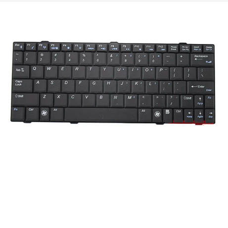 Tastatura laptop pentru Fujitsu Siemens Amilo Si1520 V3205 Esprimo U9200, US International, fără iluminare, fără NumPad