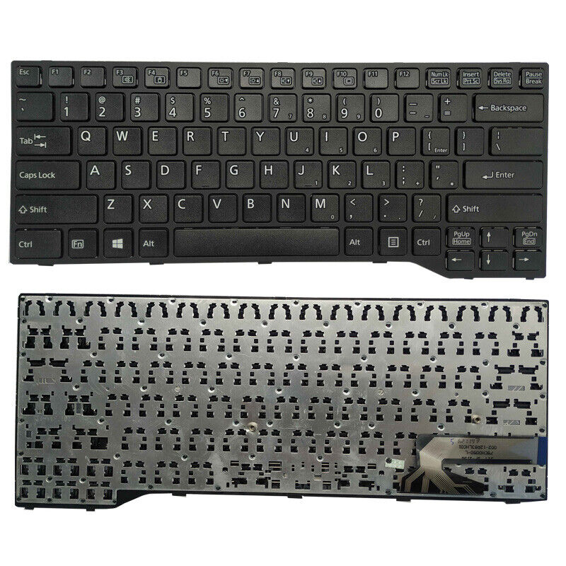 Tastatura laptop pentru Fujitsu E744 E734 E746 E736 E544 E733 E743 E744, US International, fără iluminare, fără NumPad