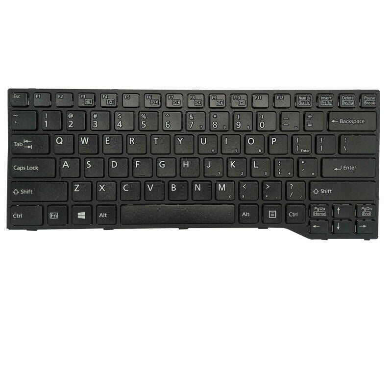 Tastatura laptop pentru Fujitsu E744 E734 E746 E736 E544 E733 E743 E744, US International, fără iluminare, fără NumPad