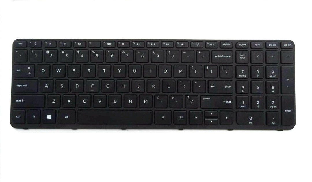 Tastatura laptop pentru HP PAVILION 15-N 15-E 15N 15T 15-F 15-G 15-R 15-A 15-S 15-H 250 G2 G3 255 G2 G3 256 G2 G3 cu rama, US International, fără iluminare, cu NumPad