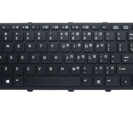 Tastatura laptop pentru HP PROBOOK 430 440 445 G2 640 G1 645 G1 cu rama, US International, fără iluminare, fără NumPad