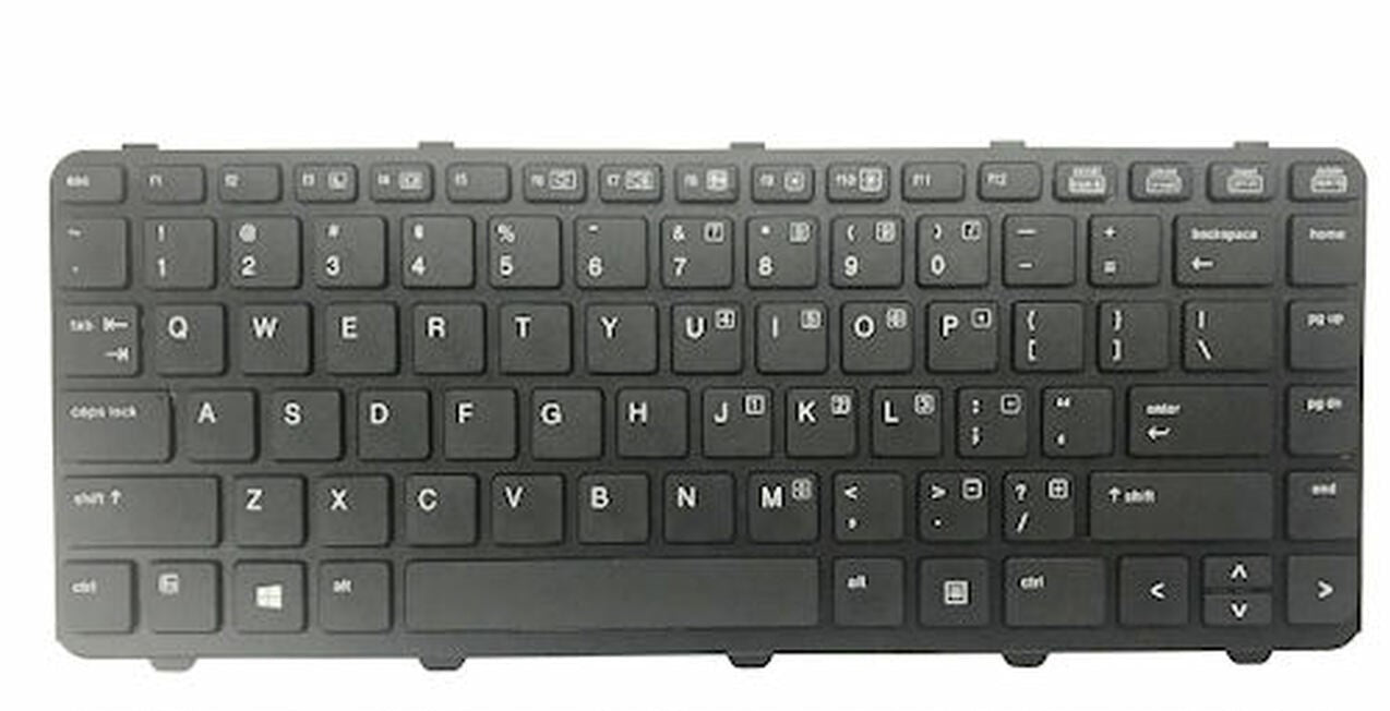 Tastatura laptop pentru HP ProBook 430 G0 G1 711468-001 cu rama, US International, fără iluminare, fără NumPad