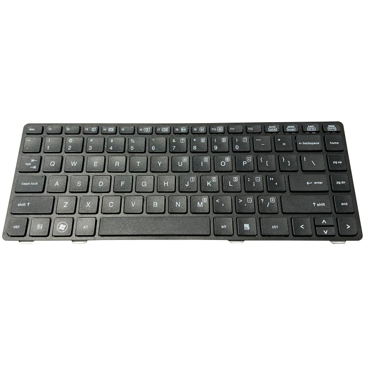 Tastatura laptop pentru HP Probook 6460B 6465B 6470B 6475B 8460P 8460w 8470w cu rama, US International, fără iluminare, fără NumPad