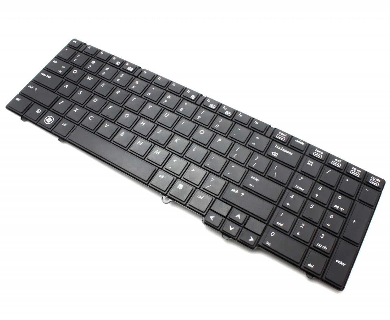 Tastatura laptop pentru HP Elitebook 8540 8540P 8540W fara trackpoint, US International, fără iluminare, cu NumPad