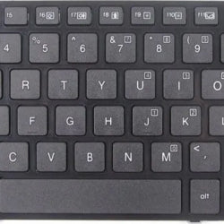 Tastatura laptop pentru HP 2560p 2570p 6037B0055137 cu rama fara trackpoint, US International, fără iluminare, fără NumPad