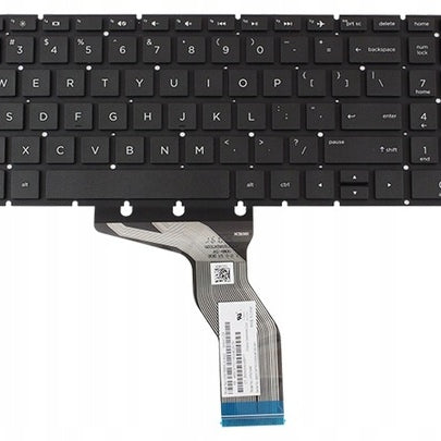 Tastatura laptop pentru HP 250 255 256 G6, US International, fără iluminare, cu NumPad