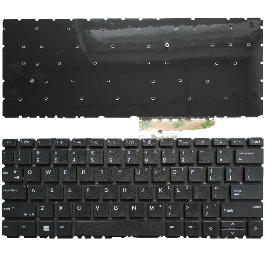 Tastatura laptop pentru HP 430 G6 435 445 G6 435 G6 430 G7 no frame type A, Nordic, fără iluminare, fără NumPad