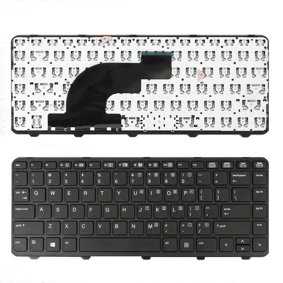 Tastatura laptop pentru for HP 440 G0 440 G1 455 G1 640 G1 645 G1 650 G1 430 G2, US International, fără iluminare, fără NumPad