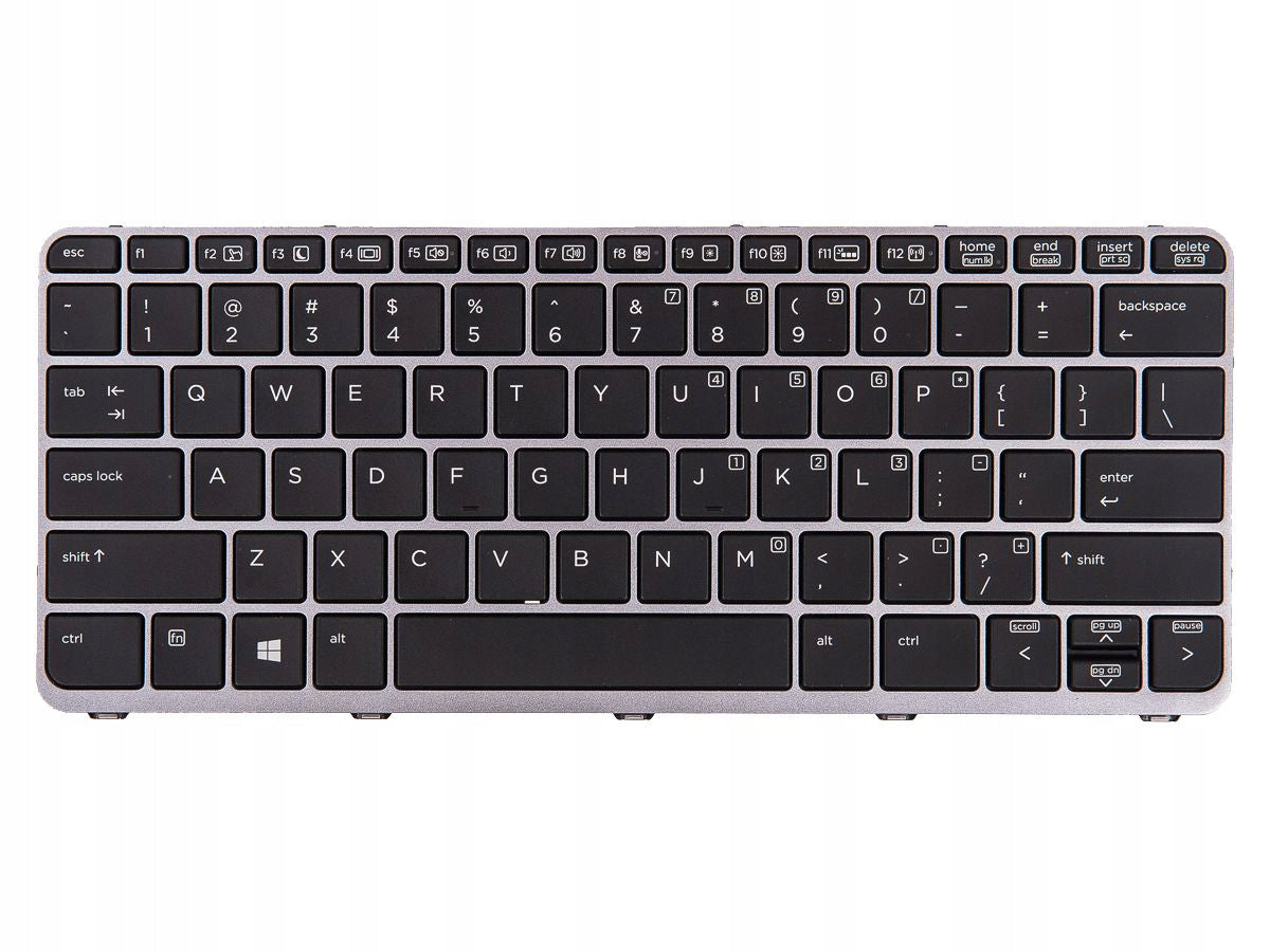 Tastatura laptop pentru HP EliteBook X2 Folio 1011 1020 G1 1030 G1backlit, US International, iluminată, fără NumPad