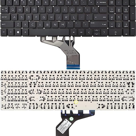 Tastatura laptop pentru HP 250 G7 255 G7 256 G7 17-CA 17-CA000 17-by 17-BY000 15-da 15-da000 15-da1000 15t-da0000, US International, fără iluminare, cu NumPad