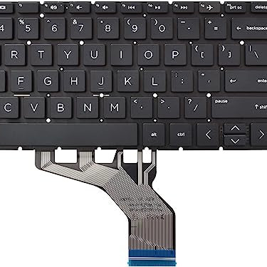 Tastatura laptop pentru HP 250 G7 255 G7 256 G7 17-CA 17-CA000 17-by 17-BY000 15-da 15-da000 15-da1000 15t-da0000, US International, fără iluminare, cu NumPad