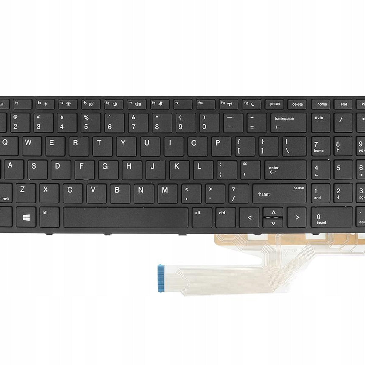 Tastatura laptop pentru HP Probook 450 G5 455 G5 470 G5, US International, fără iluminare, cu NumPad