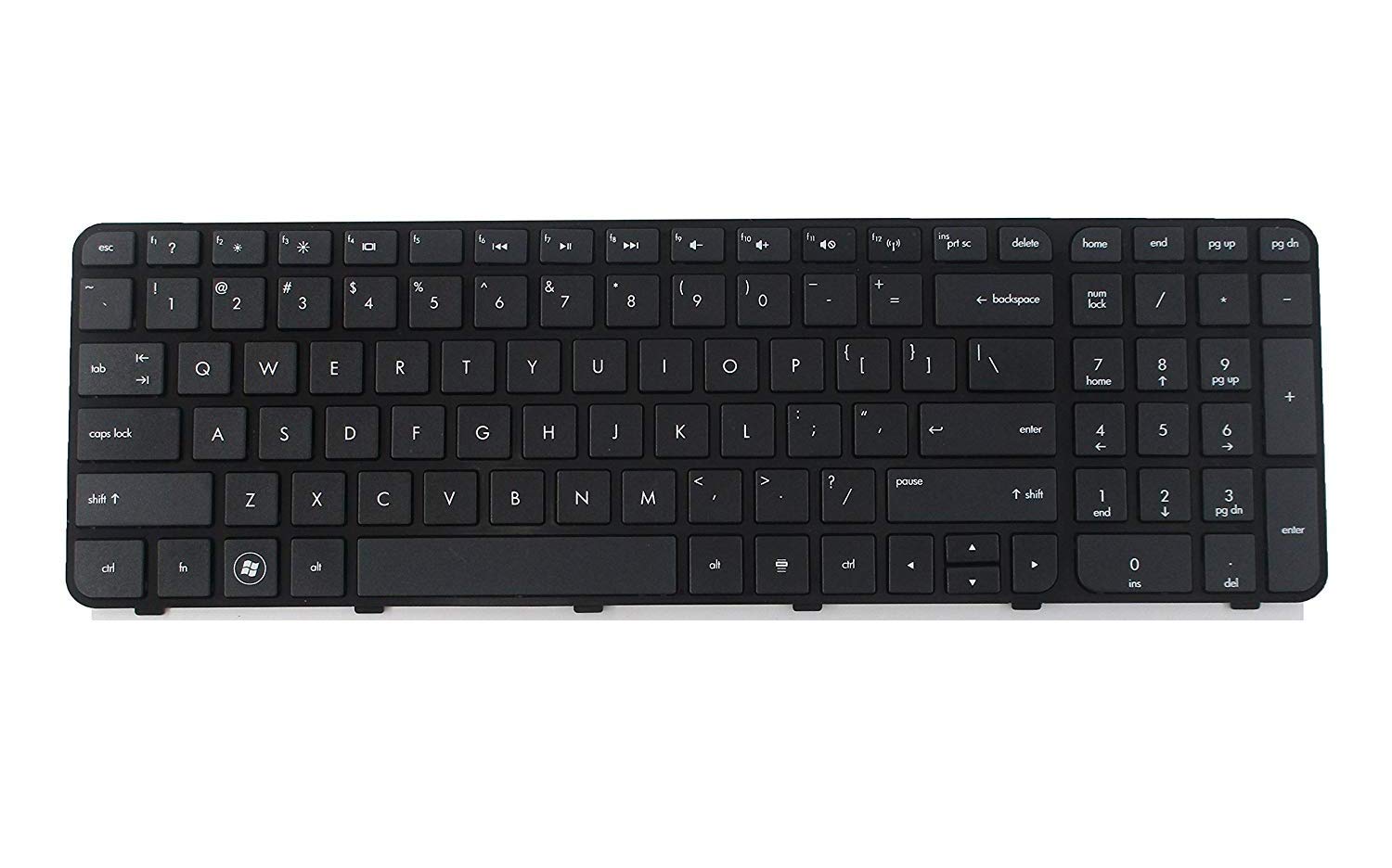 Tastatura laptop pentru HP G6-2000 G6-2135sx G6-2135Tx G6-2136Tx G6-2137Tx, US International, fără iluminare, cu NumPad