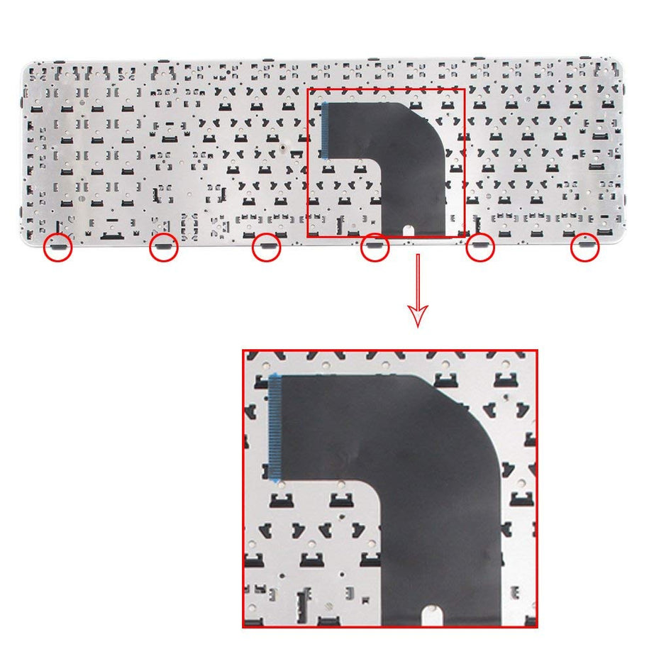 Tastatura laptop pentru HP G6-2000 G6-2135sx G6-2135Tx G6-2136Tx G6-2137Tx, US International, fără iluminare, cu NumPad
