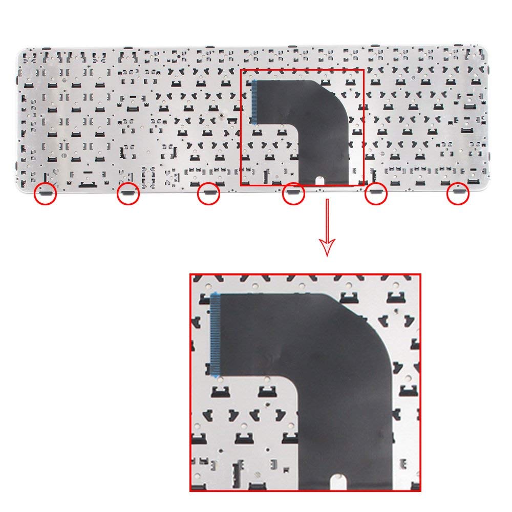 Tastatura laptop pentru HP G6-2000 G6-2135sx G6-2135Tx G6-2136Tx G6-2137Tx, US International, fără iluminare, cu NumPad