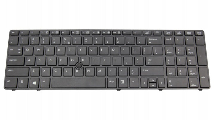 Tastatura laptop pentru HP Probook 6560B 6565B 6570B 6575B 8560p 8570p trackpoint, US International, fără iluminare, cu NumPad