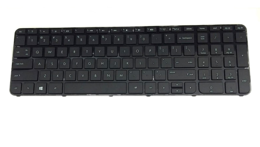 Tastatura laptop pentru HP Pavilion 15-B 15-B040SP 15-b101SP 15-B102SP 15-B115 15-B116 15-B113SP 15-b110 Sleekbook 15-b110sq cu rama, US International, fără iluminare, cu NumPad