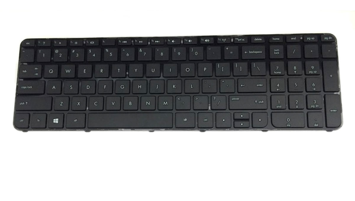 Tastatura laptop pentru HP Pavilion 15-B 15-B040SP 15-b101SP 15-B102SP 15-B115 15-B116 15-B113SP 15-b110 Sleekbook 15-b110sq cu rama, US International, fără iluminare, cu NumPad