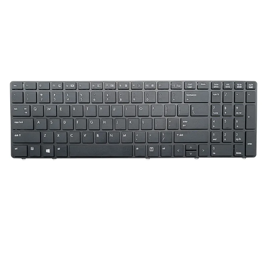Tastatura laptop pentru HP Elitebook 8560w 8570W no pointer black, Nordic, fără iluminare, cu NumPad