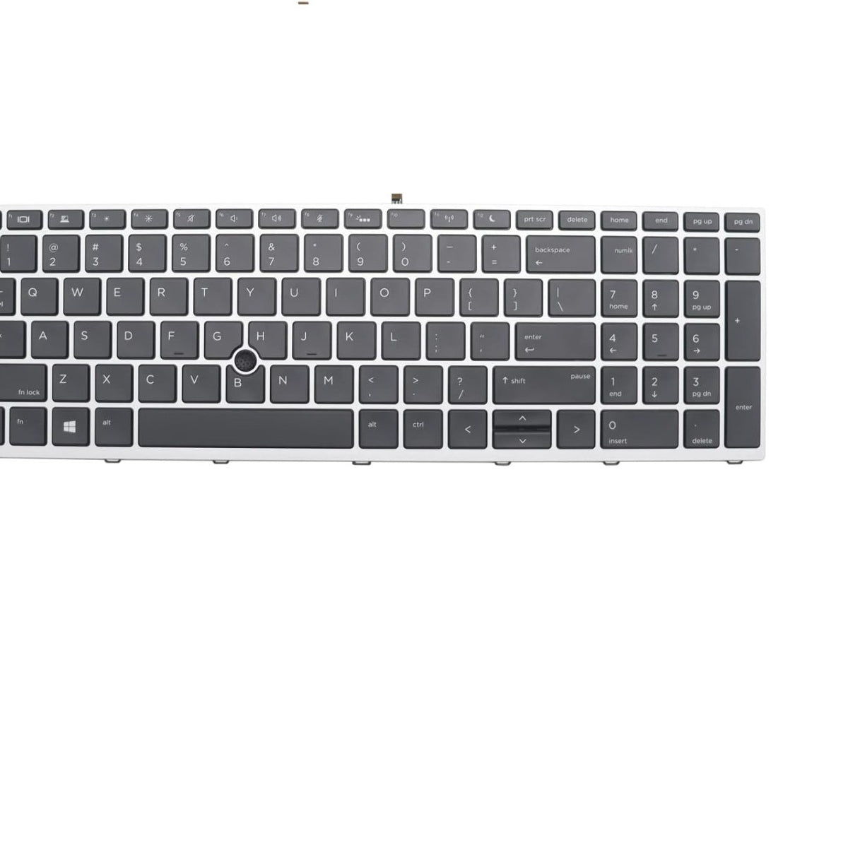 Tastatura laptop pentru HP ProBook 650 G4 655 G4 650 G5 655 G5 pointer iluminata, US International, iluminată, cu NumPad