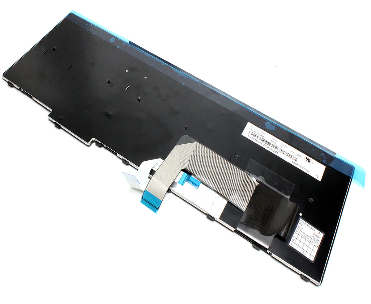 Tastatura laptop pentru Lenovo E540 T540 W540 T550 E531 W550s T540p E560 model UK, UK, fără iluminare, cu NumPad