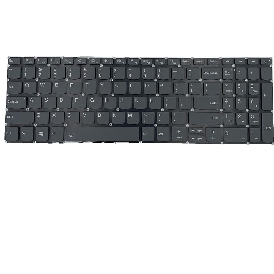 Tastatura laptop pentru Lenovo IdeaPad 320-15ISK 320-15IKB buton power iluminata, US International, iluminată, cu NumPad