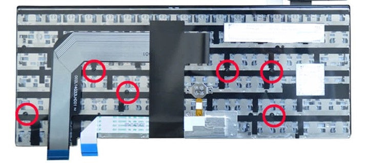 Tastatura laptop pentru Lenovo ThinkPad 13 T460S T470S Yoga 14 Yoga 460, US International, fără iluminare, fără NumPad
