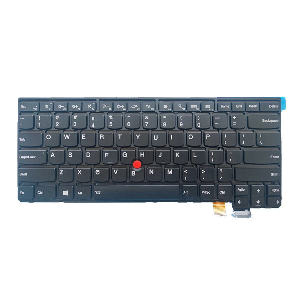 Tastatura laptop pentru for Lenovo ThinkPad 13 T460P T460S T470P T470S Yoga 14 Yoga 460 00PA452 SN20H42364 backlit, US International, iluminată, fără NumPad